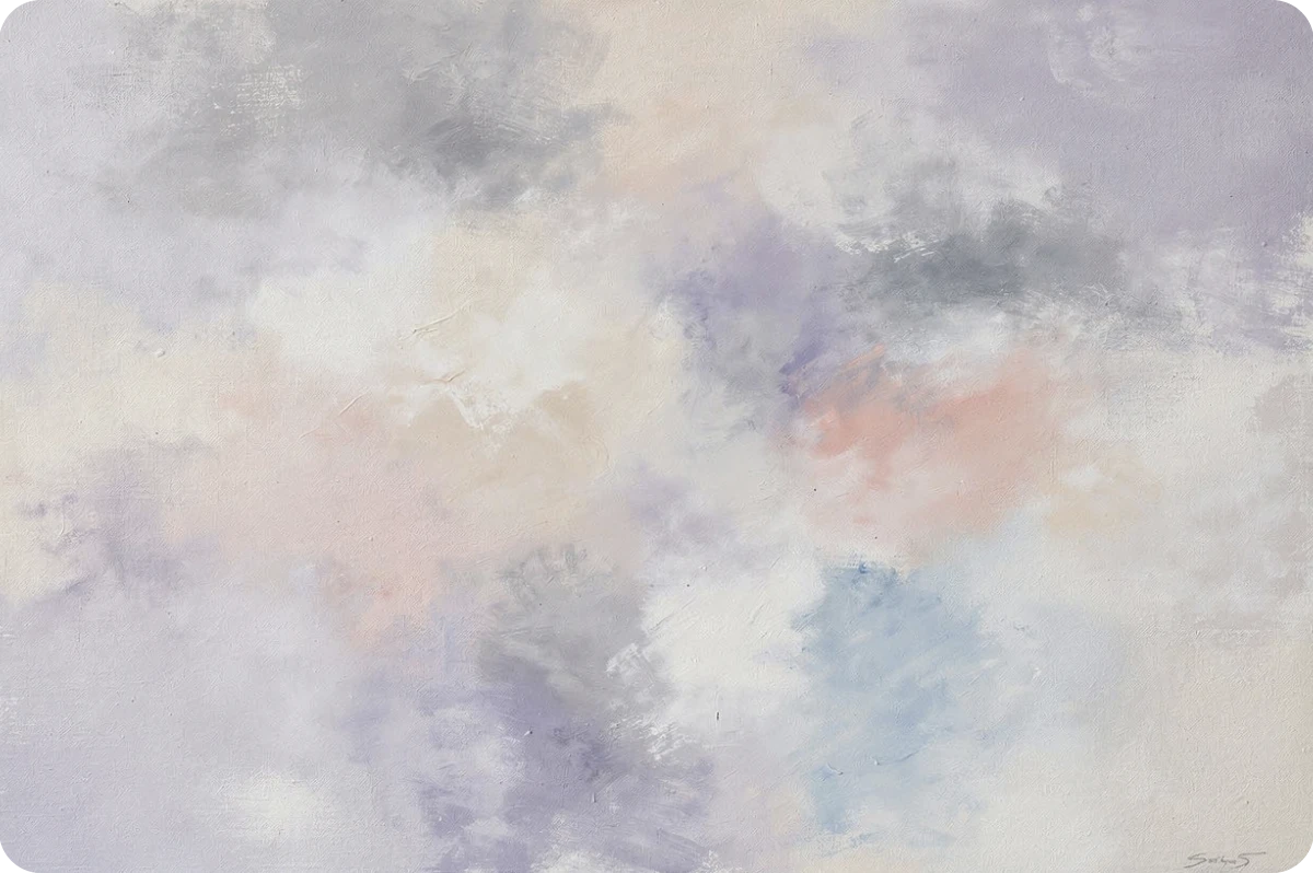 Wash 03, soft lavender and light grey